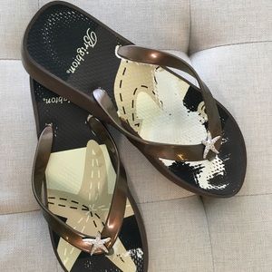 Brighton Starfish Flip Flops